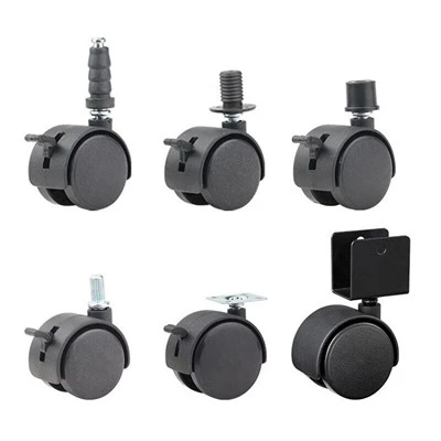 Casters With Leveling Feet
